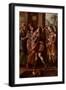 The Return of Tobias (Oil on Canvas)-Cristobal de Villalpando-Framed Giclee Print