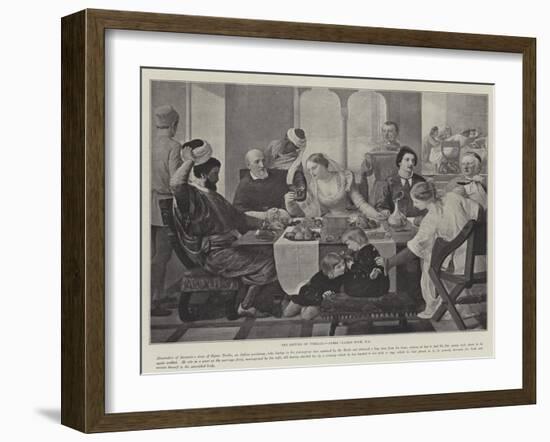 The Return of Torello-James Clarke Hook-Framed Giclee Print