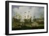 The Return to Amsterdam of the Fleet of the Dutch East India Company in 1599-Andries van Eertvelt-Framed Giclee Print