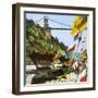 The Return to Bristol of Brunel's Great Ship the Ss Great Britain-English School-Framed Giclee Print