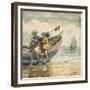 The Return, Tynemouth, 1881-Winslow Homer-Framed Giclee Print