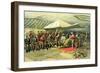 The Return Visit of the Viceroy to the Maharajah of Cashmere, 1863-William Simpson-Framed Giclee Print