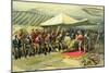 The Return Visit of the Viceroy to the Maharajah of Cashmere, 1863-William Simpson-Mounted Giclee Print