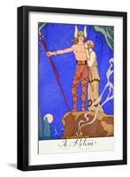 The Return-Georges Barbier-Framed Giclee Print