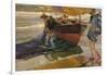 The Returned of the Fishing-Joaquín Sorolla y Bastida-Framed Giclee Print