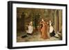 The Reunion, 1884-Ludwig Knaus-Framed Giclee Print