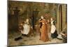 The Reunion, 1884-Ludwig Knaus-Mounted Giclee Print