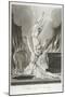 The Reunion of the Soul and the Body, Pl.13-William Blake-Mounted Giclee Print