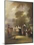 The Rev and Mrs Henry Palmer with their Six Younger Children at Withcote Hall-John E. Ferneley-Mounted Giclee Print