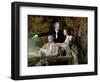The Rev. D'Ewes Coke, His Wife Hannah and Daniel Parker Coke, M.P., c.1780-82-Joseph Wright of Derby-Framed Giclee Print