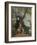 The Rev. John Chafy Playing the Violoncello in a Landscape-Thomas Gainsborough-Framed Giclee Print