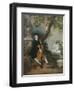 The Rev. John Chafy Playing the Violoncello in a Landscape-Thomas Gainsborough-Framed Giclee Print