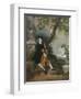 The Rev. John Chafy Playing the Violoncello in a Landscape-Thomas Gainsborough-Framed Giclee Print