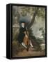 The Rev. John Chafy Playing the Violoncello in a Landscape-Thomas Gainsborough-Framed Stretched Canvas