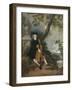 The Rev. John Chafy Playing the Violoncello in a Landscape-Thomas Gainsborough-Framed Giclee Print
