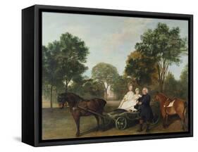 The Rev. Robert Carter Thelwall and Family, 1776-George Stubbs-Framed Stretched Canvas