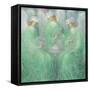 The Revelations of Spring , left panel-Annael Anelia Pavlova-Framed Stretched Canvas