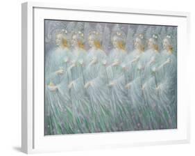 The Revelations of Spring , right panel-Annael Anelia Pavlova-Framed Giclee Print