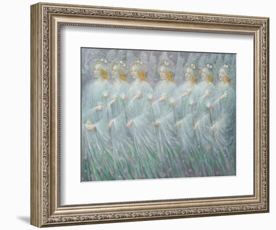 The Revelations of Spring , right panel-Annael Anelia Pavlova-Framed Giclee Print