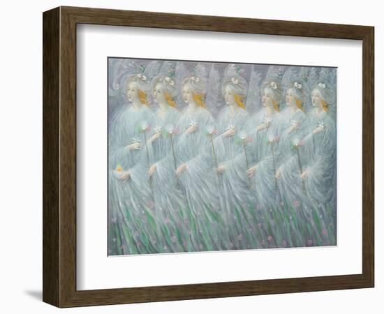 The Revelations of Spring , right panel-Annael Anelia Pavlova-Framed Giclee Print