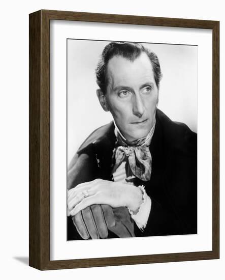 The Revenge of Frankenstein, Peter Cushing, 1958-null-Framed Photo