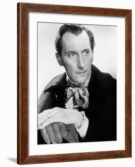 The Revenge of Frankenstein, Peter Cushing, 1958-null-Framed Photo