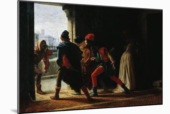 The Revenge of the Amidei, 1861-Eleuterio Pagliano-Mounted Giclee Print