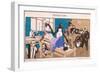 The Revenge of the Animals, Caricature of Vivisection, 1909-null-Framed Giclee Print