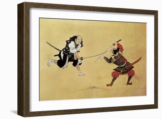 The Revenge of the Soga Brothers-null-Framed Art Print