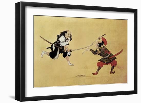 The Revenge of the Soga Brothers-null-Framed Art Print