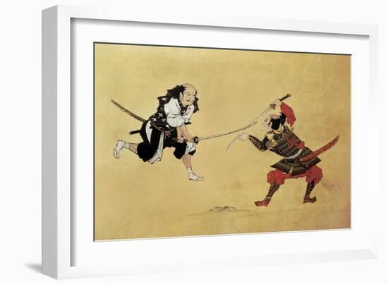 The Revenge of the Soga Brothers-null-Framed Art Print