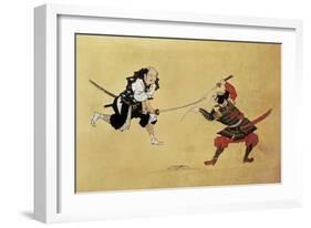 The Revenge of the Soga Brothers-null-Framed Art Print