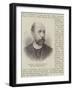 The Reverend a Hamilton Baynes, the New Bishop of Natal-null-Framed Giclee Print