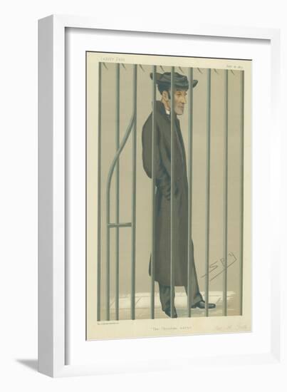 The Reverend Arthur Tooth, the Christian Martyr, 10 February 1877, Vanity Fair Cartoon-Sir Leslie Ward-Framed Premium Giclee Print