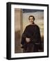 The Reverend C J Vaughan, Dd-George Richmond-Framed Giclee Print