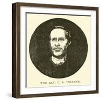 The Reverend C S Volkner-null-Framed Giclee Print