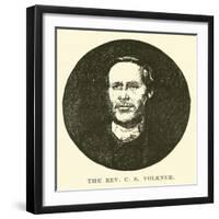 The Reverend C S Volkner-null-Framed Giclee Print