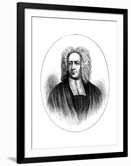 The Reverend Cotton Mather, Late 17th or Early 18th Century-null-Framed Giclee Print