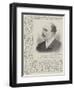 The Reverend H E Ryle, Dd, New President of Queen's College, Cambridge-null-Framed Giclee Print