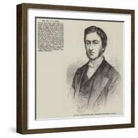 The Reverend Henry Mildred Birch, Chaplain to the Prince of Wales-null-Framed Giclee Print