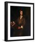 The Reverend Nicholas Tindal, C.1726-44 (Oil on Canvas)-George Knapton-Framed Giclee Print