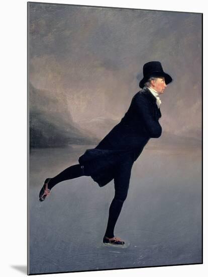 The Reverend Robert Walker Skating on Duddingston Loch, 1795-Sir Henry Raeburn-Mounted Premium Giclee Print