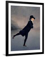 The Reverend Robert Walker Skating on Duddingston Loch, 1795-Sir Henry Raeburn-Framed Premium Giclee Print