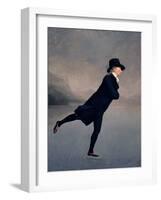 The Reverend Robert Walker Skating on Duddingston Loch, 1795-Sir Henry Raeburn-Framed Giclee Print