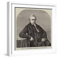 The Reverend S D Waddy, President of the Wesleyan Methodist Conference of 1859-null-Framed Giclee Print