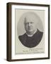 The Reverend T W Sharpe, New Principal of Queen's College, Harley Street-null-Framed Giclee Print