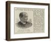 The Reverend W M Carter, Bishop-Designate of Zululand-null-Framed Giclee Print