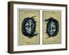 The reversible face-Rex Whistler-Framed Giclee Print