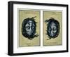 The reversible face-Rex Whistler-Framed Giclee Print