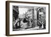 The Review, 18th Century-John June-Framed Giclee Print